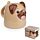 Novelty Upside Down Ceramic Mug - Mopps Pug