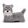 Microwavable Plush Lavender Heat Pack - Schnauzer Dog