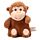 Microwavable Plush Lavender Heat Pack - Monkey
