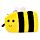 Hot Water Bottle with Plush Cover 650ml - Bumble Bee