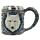 Decorative Tankard - White Wolf