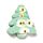 Handmade Shaped Bath Bomb in Gift Box - Christmas Tree