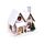 LED Decoration - Silver Birch Double Fronted Christmas House