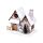 LED Decoration - Silver Birch Double Fronted Christmas House
