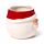 Ceramic Shaped Head Mug - Christmas Santa Head