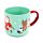 Large Porcelain Mug - Christmas Jingle Bunch