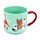Large Porcelain Mug - Christmas Jingle Bunch