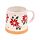 Stoneware Mug - Poinsettia