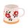 Stoneware Mug - Poinsettia