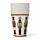 Set of 10 Paper Party Cups (9oz) - Christmas Nutcracker