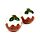 Ceramic Salt & Pepper Set - Foodiemals Christmas Pudding