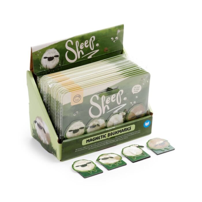 Magnetic Bookmark Set - Sheep