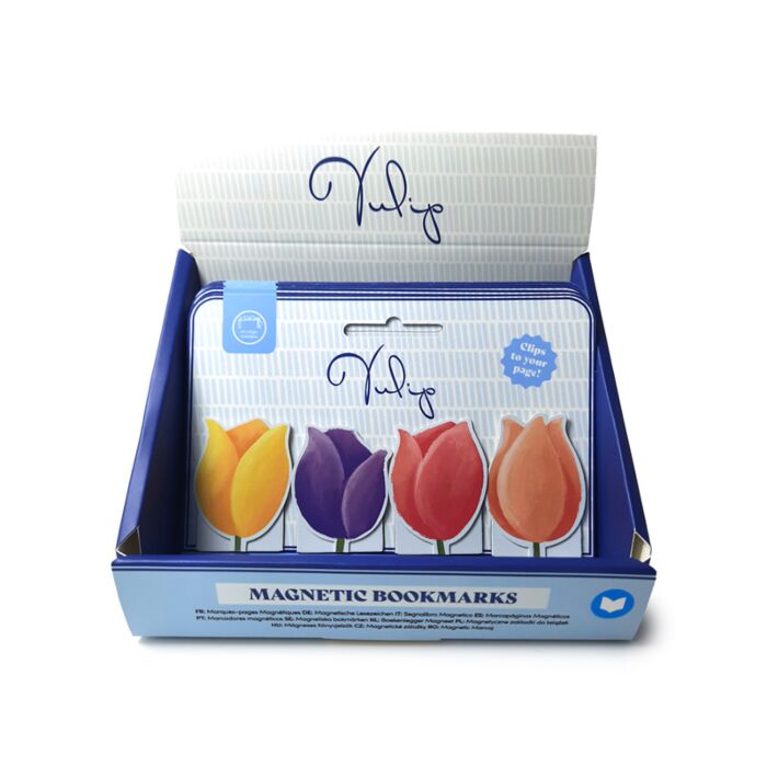 Magnetic Bookmark Set - Tulip