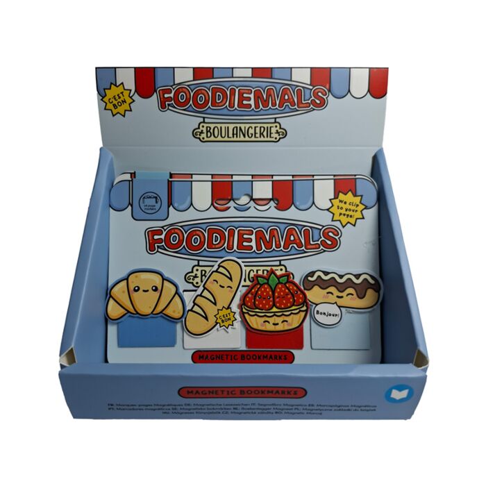 Magnetic Bookmark Set - Foodiemals Boulangerie