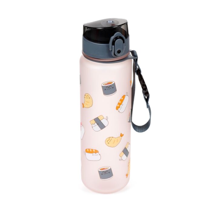 600ml Shatterproof Pop Top Water Bottle - Pusheen the Cat Bento Club