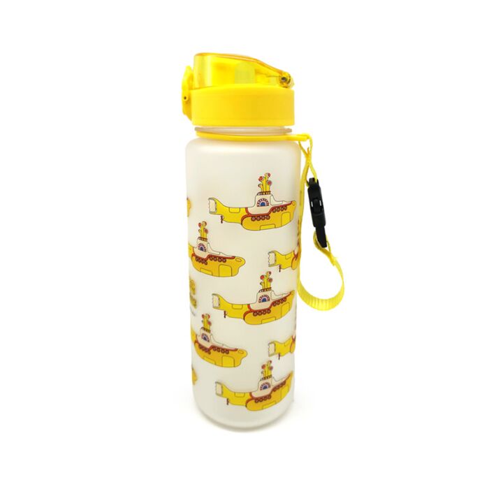 600ml Shatterproof Pop Top Water Bottle - The Beatles Yellow Submarine