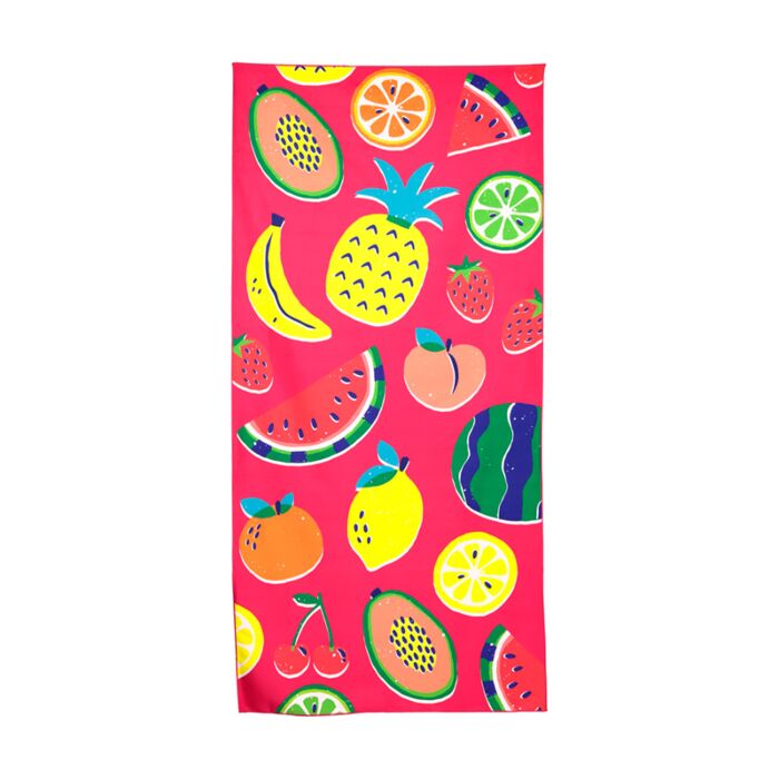 Microfibre Beach Towel - Summer Fruits