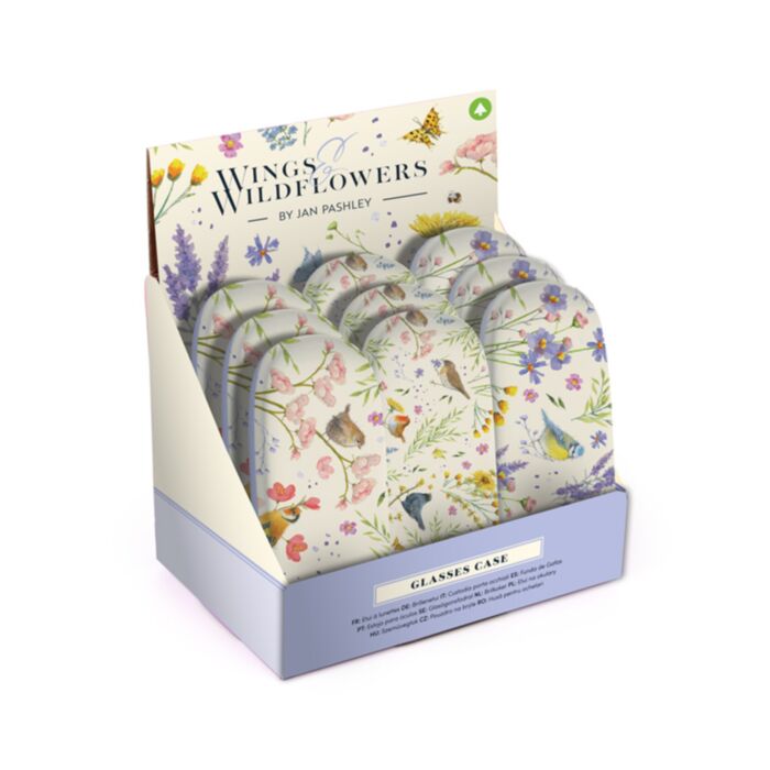 Glasses/Sunglasses Holder - Jan Pashley Wings & Wildflowers