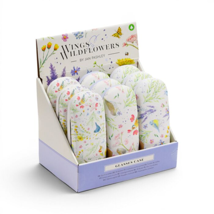 Glasses/Sunglasses Holder - Jan Pashley Wings & Wildflowers