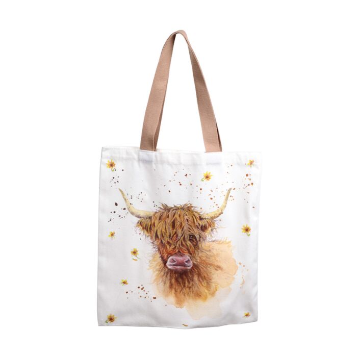 Tote Shopping Bag - Jan Pashley Highland Coo Cow