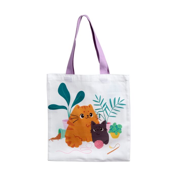 Tote Shopping Bag - Beans & Co Cats
