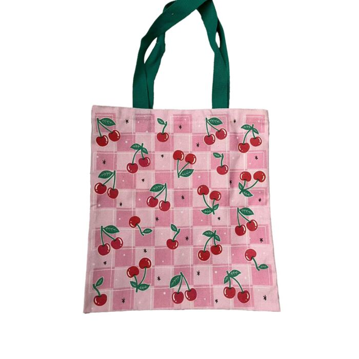 Tote Shopping Bag - Cherry