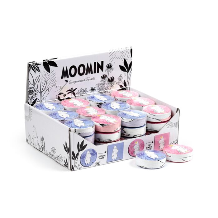 Compressed Travel Towel - Moomin Tammi