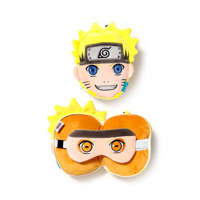 Relaxeazzz Travel Pillow & Eye Mask - Naruto