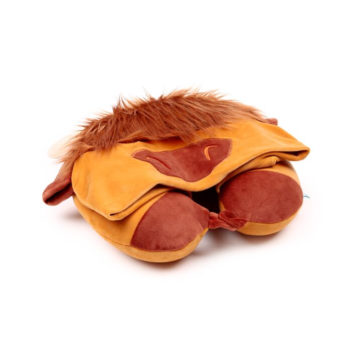Hoodeazzz Travel Pillow & Hood - Hairy Coos Highland Coo