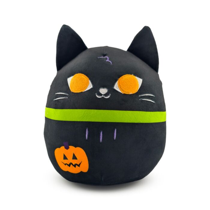 Squidglys Plush Toy - Spooky Black Cat