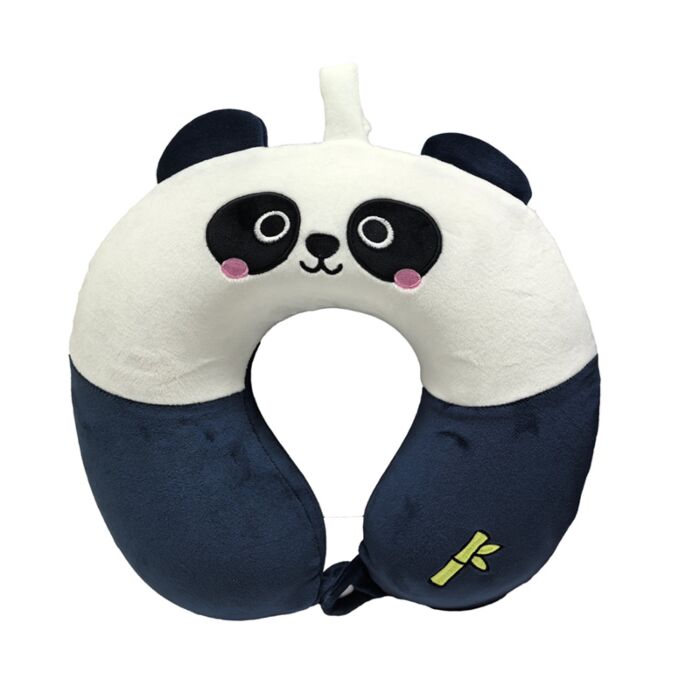 Relaxeazzz Plush Memory Foam Travel Pillow - Adoramals Panda