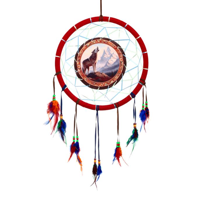 Dreamcatcher (Medium) - Mountain Wolf