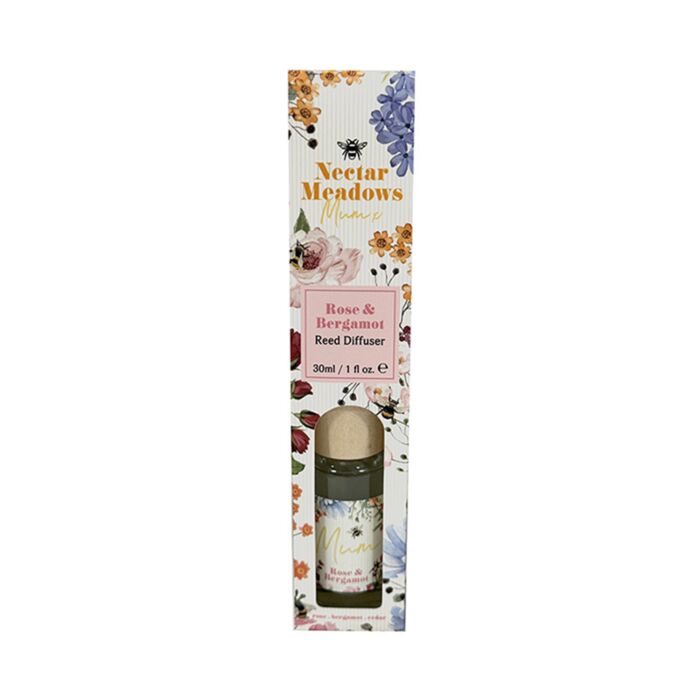 Reed Diffuser 30ml - Nectar Meadow Mum Rose & Bergamot