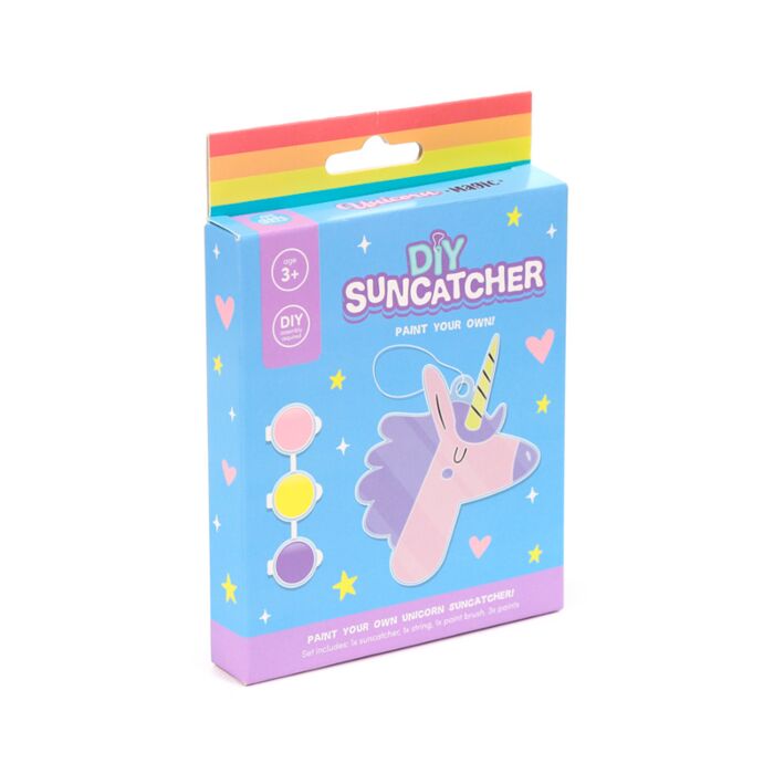 Paint Your Own DIY Suncatcher - Unicorn Magic