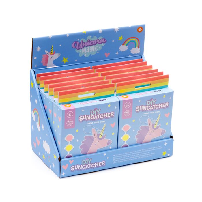 Paint Your Own DIY Suncatcher - Unicorn Magic