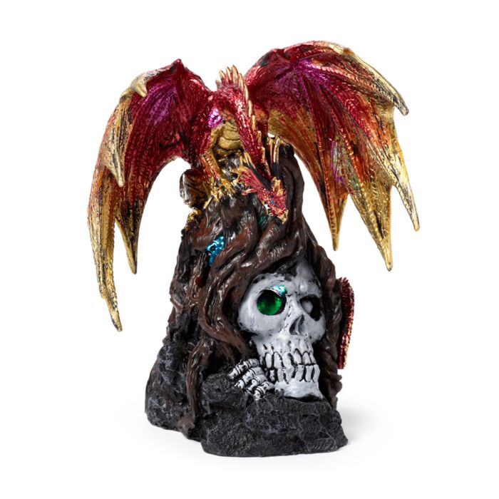 Dark Legends LED Dragon - Keeper of the Death Gate Ruby Dragon