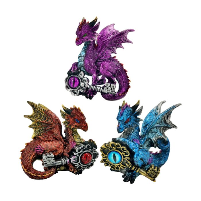 Dark Legends Dragon - Set of 3 Keys of Power Dragons