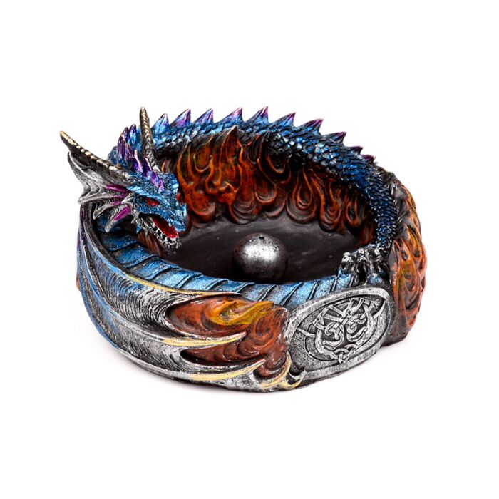 Dark Legends Dragon incense Burner - Circle of Fire