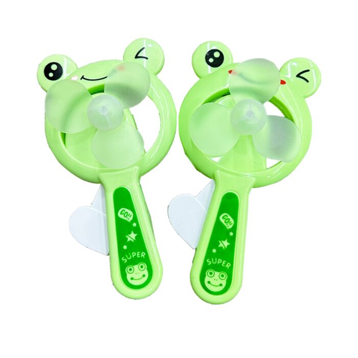Hand Operated Hand Fan - Frog