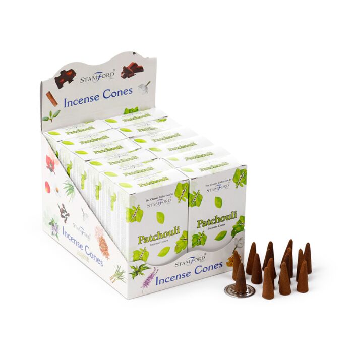 Stamford Hex Incense Cones - Patchouli