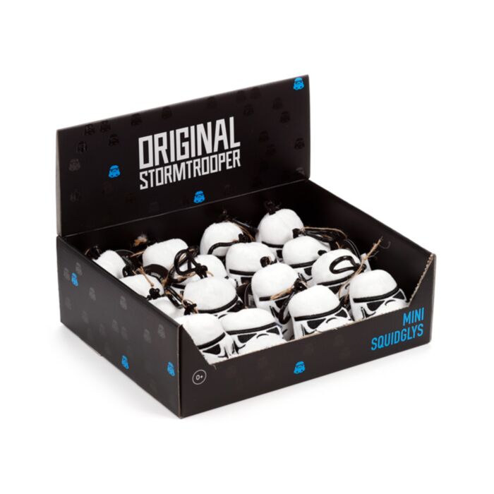Squidglys Plush Mini Keyring - The Original Stormtrooper