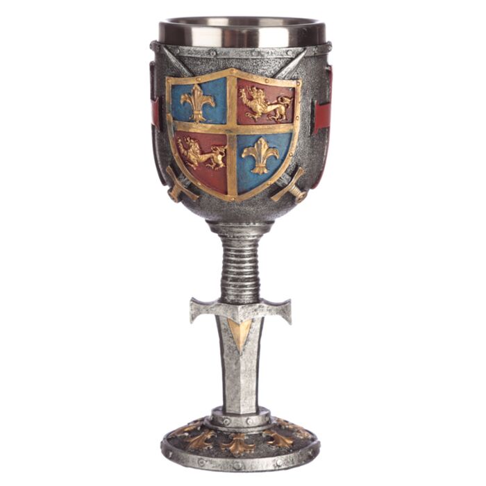 Decorative Goblet - Coat of Arms & Sword
