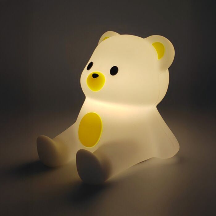 Colour Change Sleep Lamp Night Light - Zoo Pals Teddy Bear