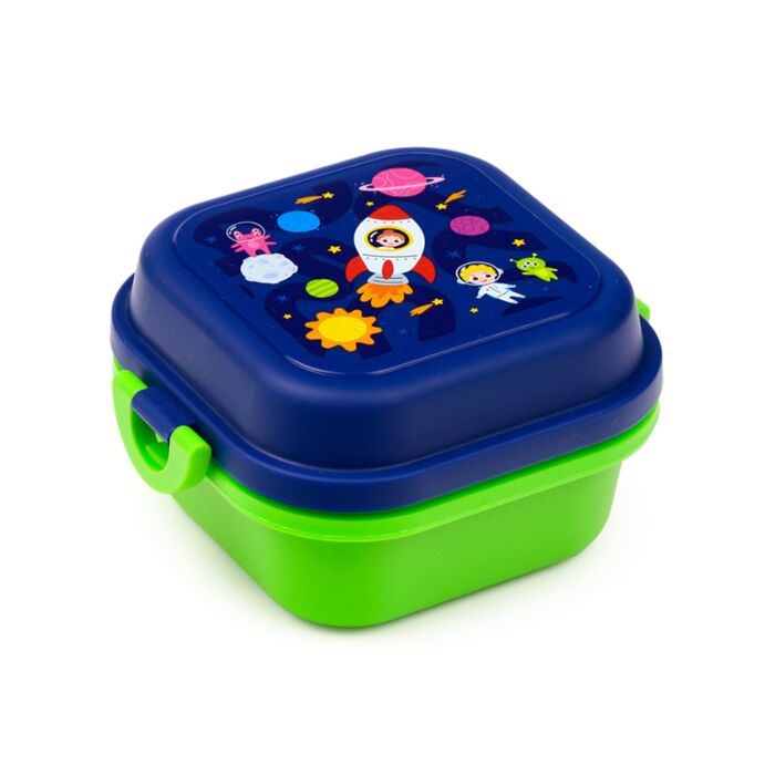 Bento Clip Lock Snack Lunch Box - Space Cadets