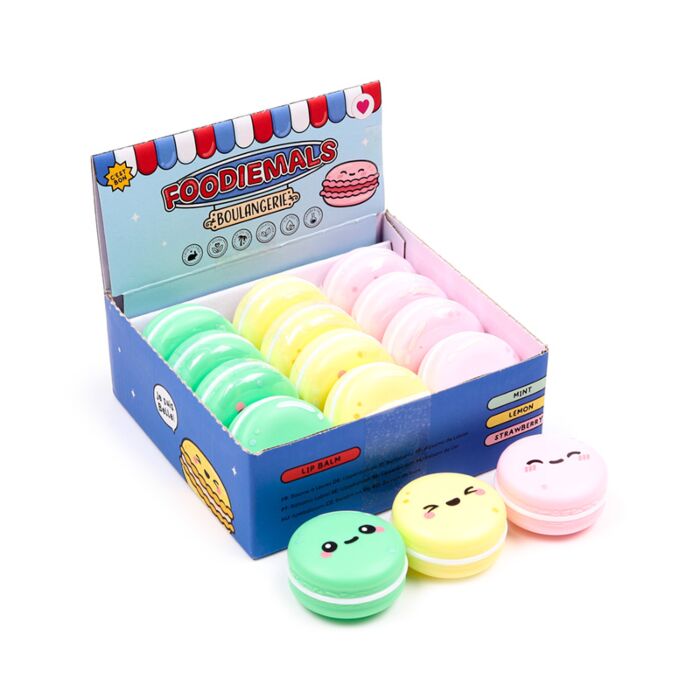 Lip Balm in a Tin - Foodiemals Boulangerie Macaron