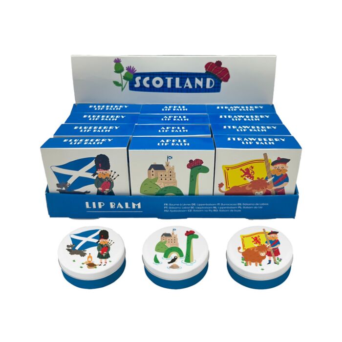Lip Balm in a Tin - Scotland Souvenir