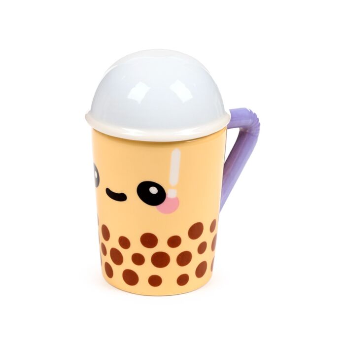 Ceramic Lidded Mug - Boba the Bubble Tea Foodiemals