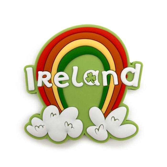PVC Magnet - Luck of the Irish Rainbow Ireland Souvenir