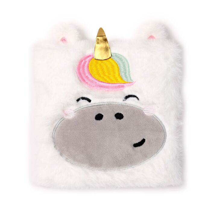Plush Notebook - Adoramals Adoracorn Unicorn