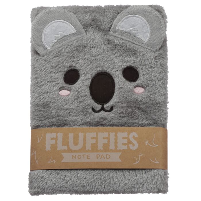 Plush A5 Notebook - Adoramals Koala
